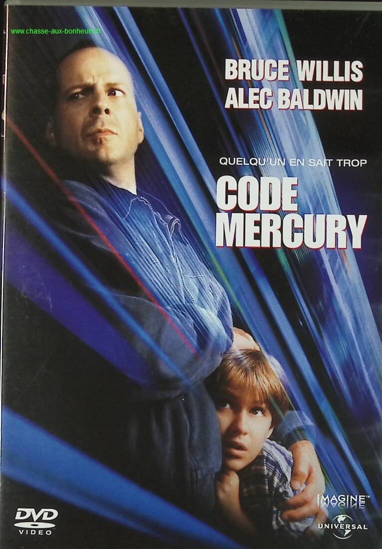 Code Mercury – Bruce Willis – Alec Baldwin DVD-Krimi