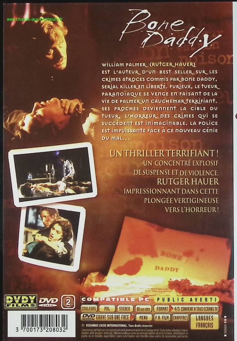 Bone Daddy - Rutger Hauer - Horror-DVD