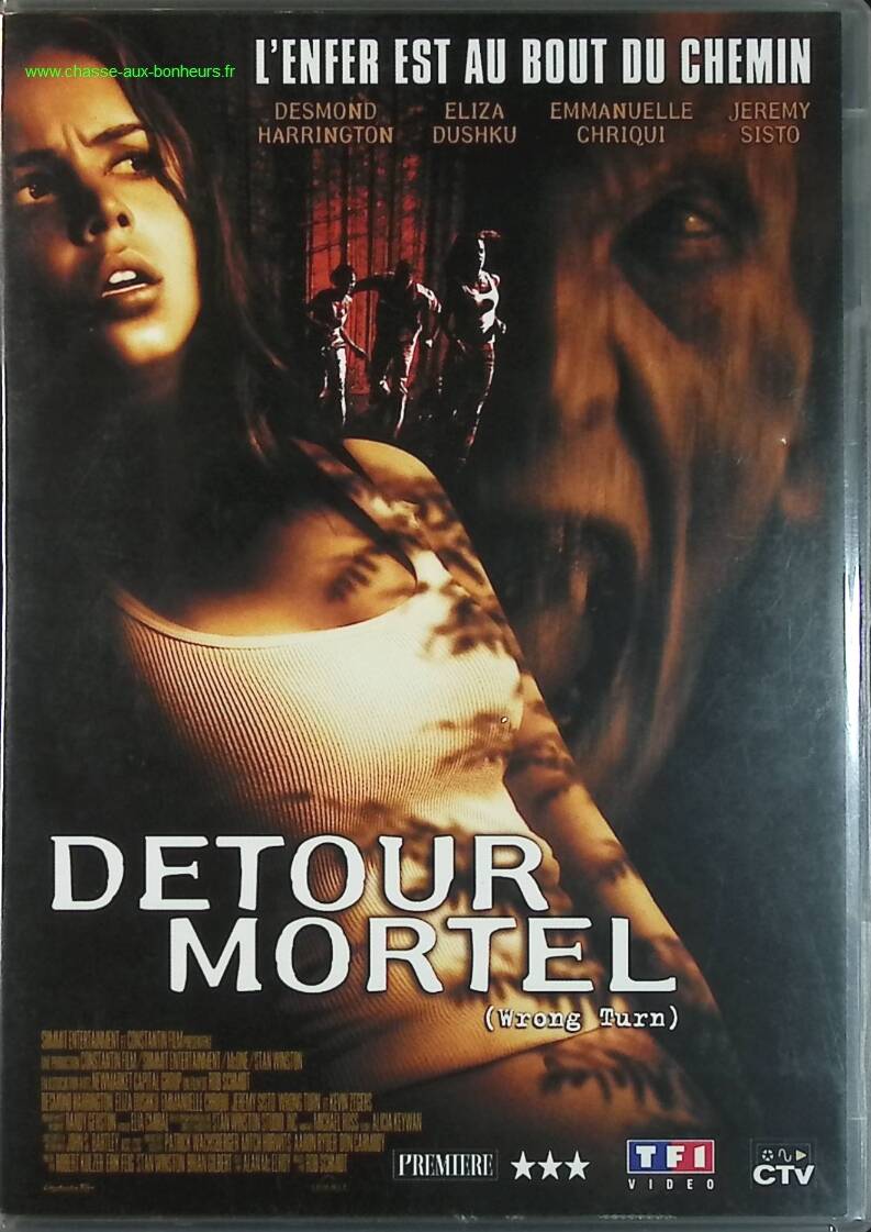 Wrong Turn - Desmond Harrington - Horror DVD - Gore
