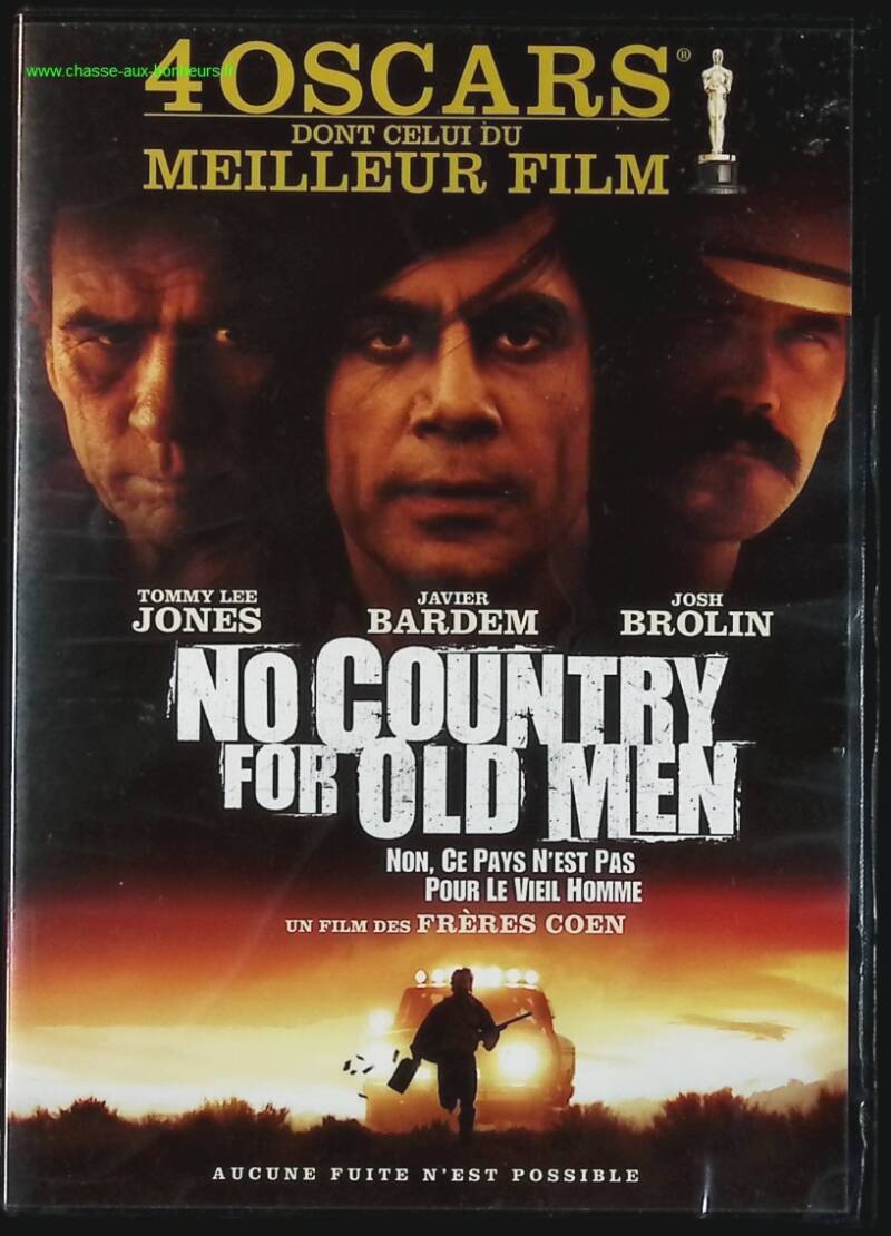 No Country for Old Men – Tommy Lee Jones – DVD-Drama der Coen-Brüder