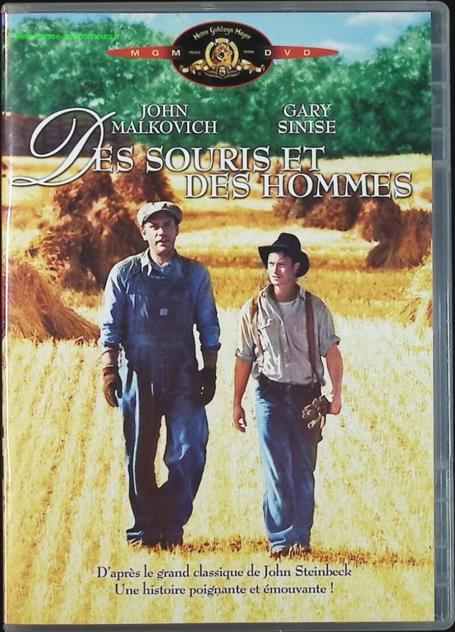 Des Souris et des Hommes - John Malkovich, Gary Sinise - DVD drame