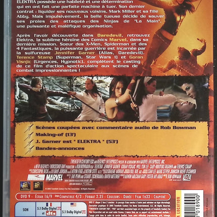 Elektra - Jennifer Garner - DVD