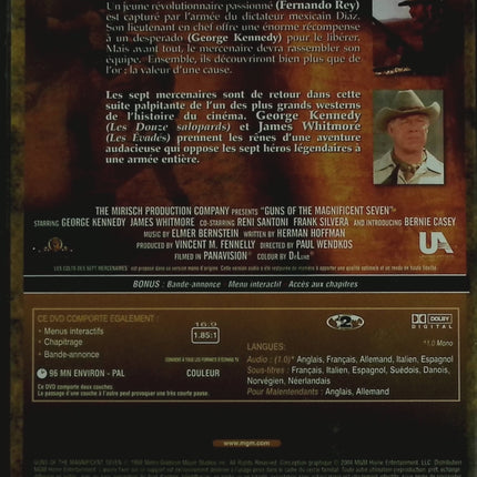 Les colts des sept mercenaires - George Kennedy - DVD