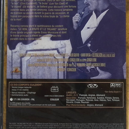 Le Bon, la Brute et le Truand - Clint Eastwood - DVD