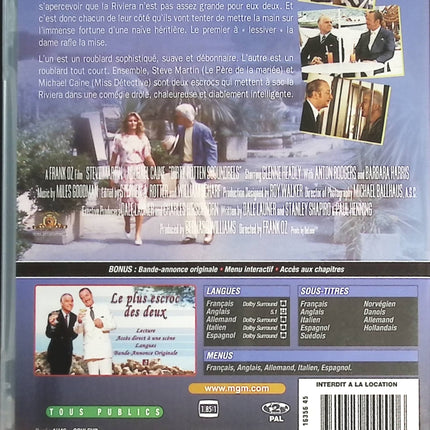 Le Plus escroc des Deux - Steve Martin - DVD