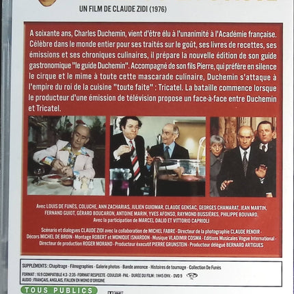 L'Aile ou la Cuisse - Louis de Funès - DVD