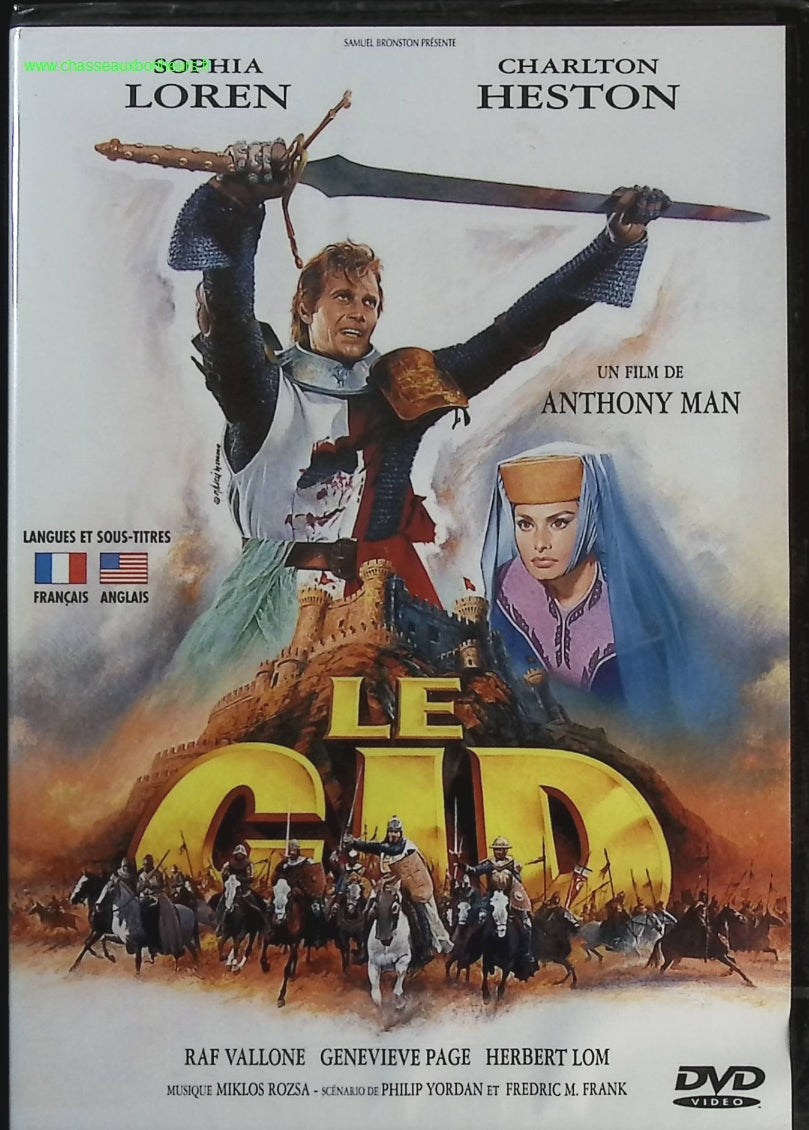 Le Cid - Sophia Loren - DVD
