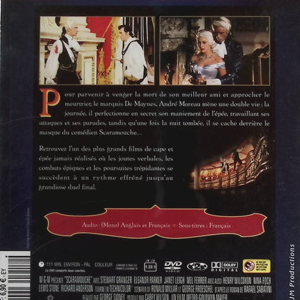 Scaramouche - Stewart Grangere - DVD