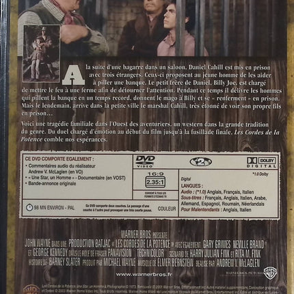 Les Cordes de la potence - John Wayne - DVD