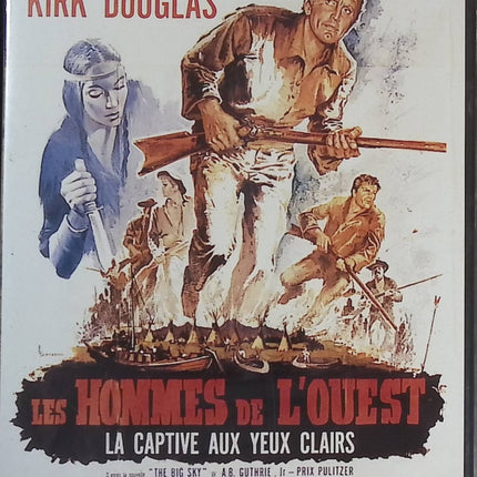 Les hommes de l'ouest la captive aux yeux clairs - Kirk Douglas - DVD