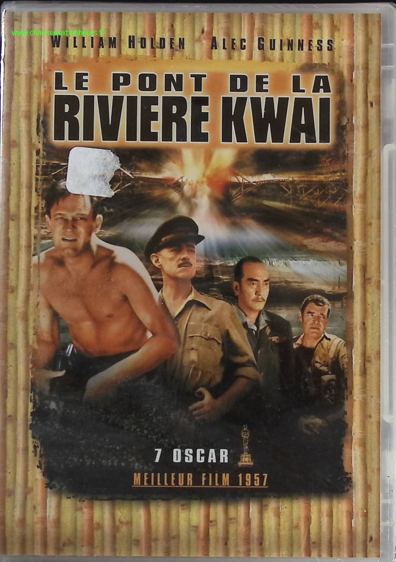 Le pont de la rivière Kwai - William Holden - DVD