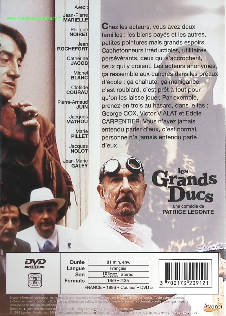 Les Grands Ducs - Jean-Pierre Marielle - DVD