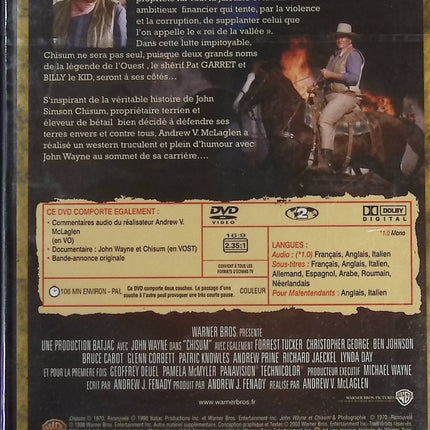 DVD - Chisum - John Wayne