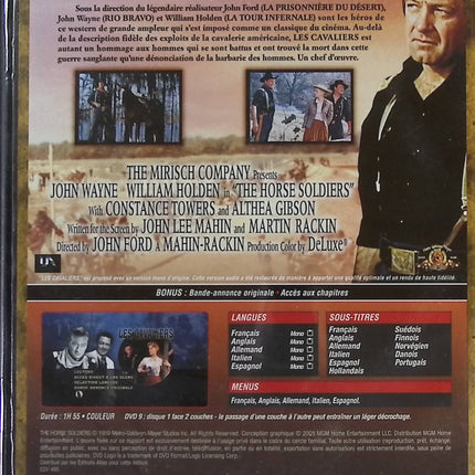 Les Cavaliers - John Wayne - DVD