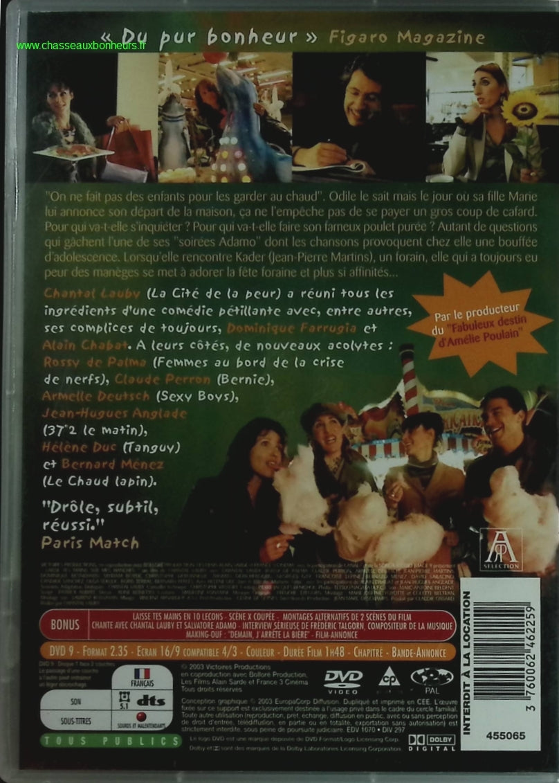 Laisse tes mains sur mes hanches - Chantal Lauby - DVD