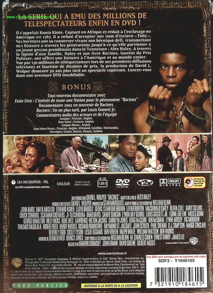 Racines Édition 30ème Anniversaire - Maya Angelou - DVD