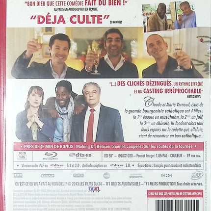 Qu'est-ce qu'on a fait au Bon Dieu ? - Christian Clavier Chantal Lauby Ary Abittan - Blu-ray