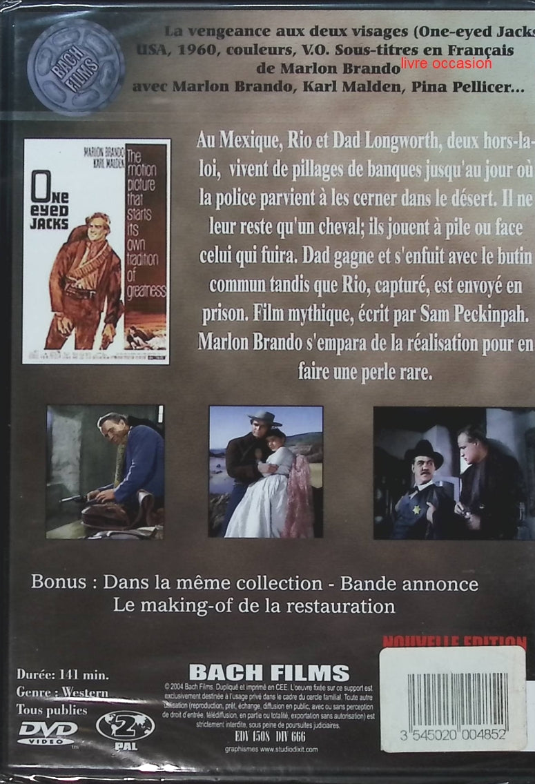 La vengeance aux deux visages - Marlon Brando - DVD