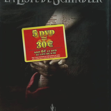 La Liste de Schindler - Liam Neeson - DVD