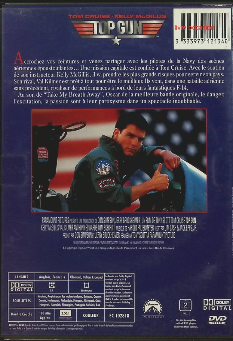 Top Gun - Tom Cruise - DVD