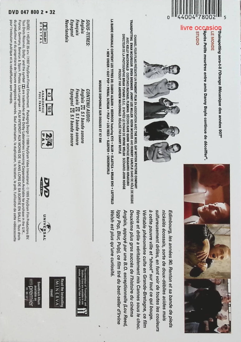 Trainspotting - Danny Boyle - DVD