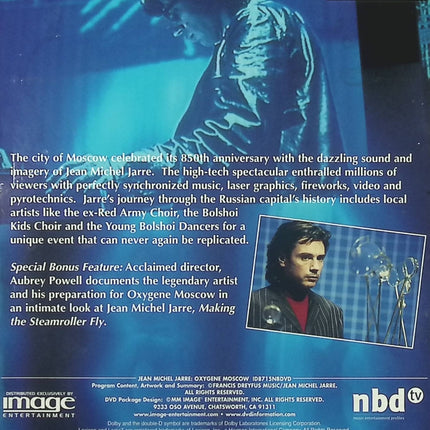 Jean Michel Jarre - Oxygene Moscow - DVD