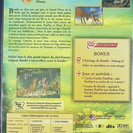 Bambi 2 - Walt Disney - DVD