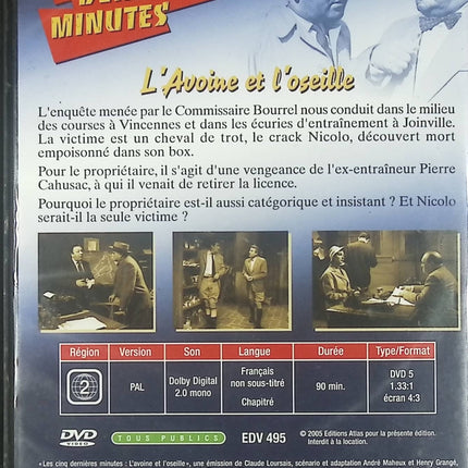 Les 5 Dernières Minutes - L'Avoine Et L'Oseille - DVD