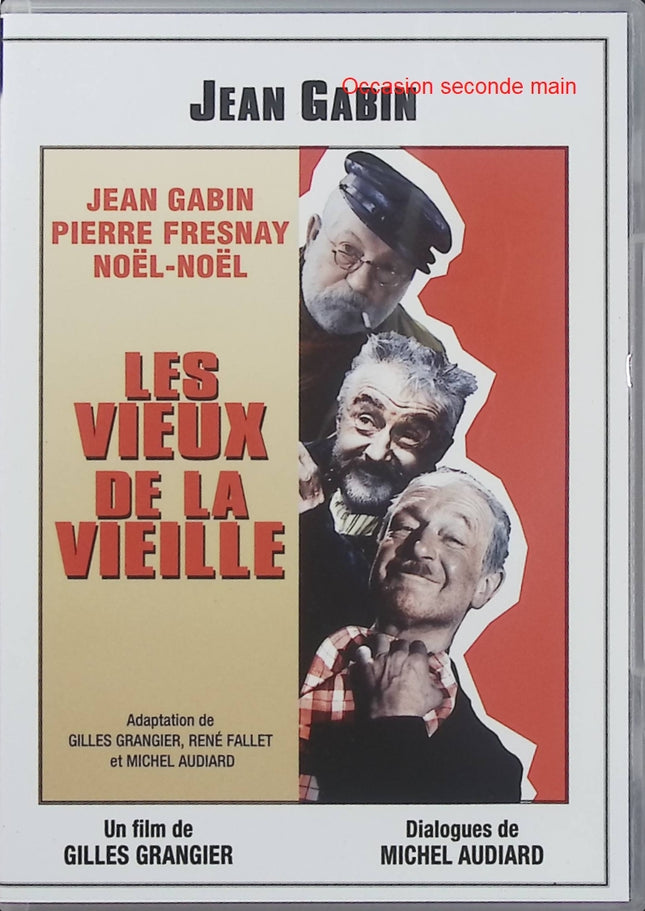 Les Vieux de la vieille DVD Jean Gabin Pierre Fresnay Noël-Noël Michel Audiard Comédie Française Occasion – DVD