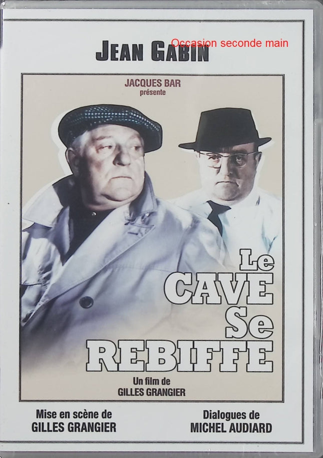 Le Cave se rebiffe DVD Jean Gabin Bernard Blier Michel Audiard Gilles Grangier Film Français Occasion – DVD