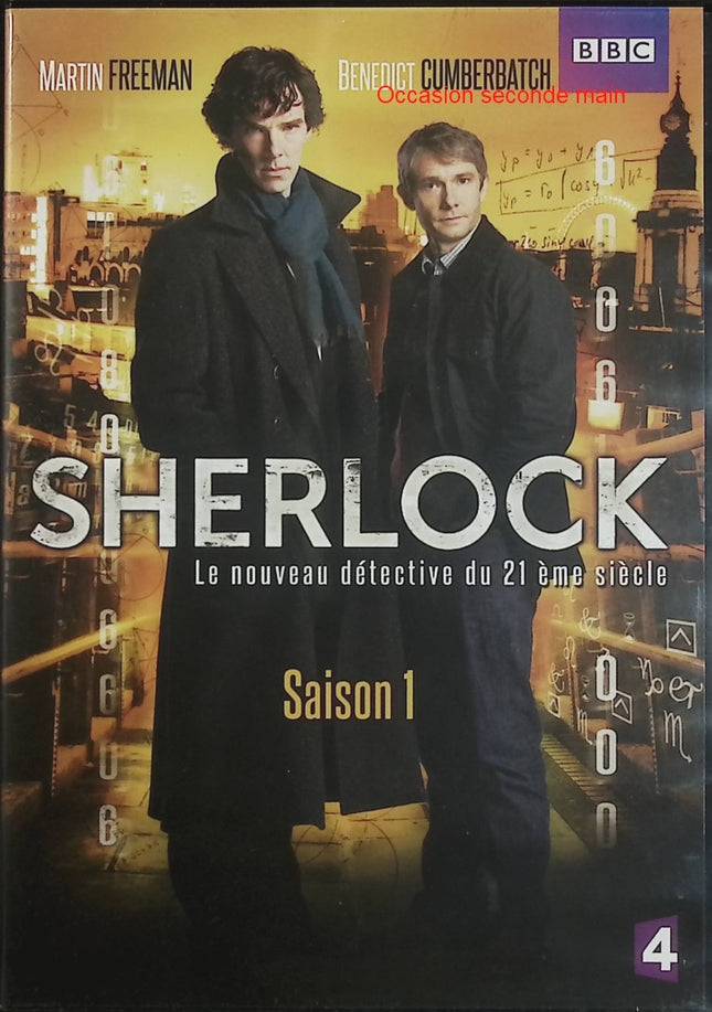 Sherlock Saison 1 – Coffret 2 DVD d’occasion – Benedict Cumberbatch et Martin Freeman – DVD