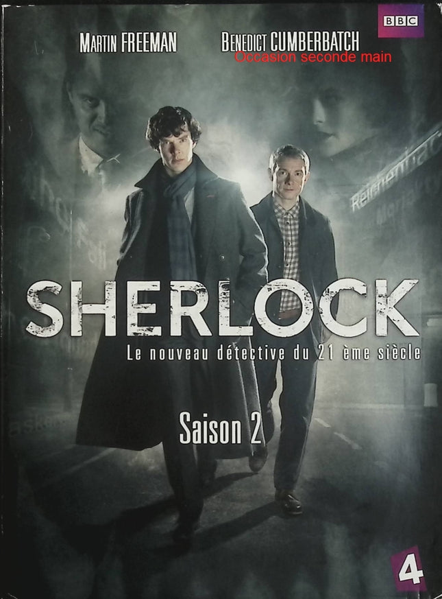 Sherlock Saison 2 – Coffret 2 DVD d’occasion – Benedict Cumberbatch et Martin Freeman – DVD