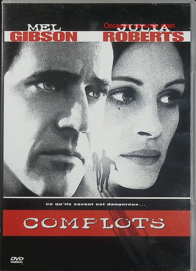 Complots – Mel Gibson – Julia Roberts – DVD Thriller – Théorie du complot – Richard Donner – DVD