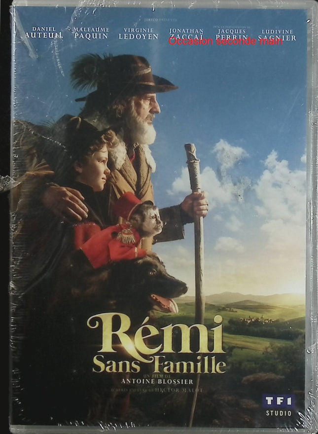 Rémi sans famille – DVD d’occasion – Daniel Auteuil et Maleaume Paquin – Film familial – DVD