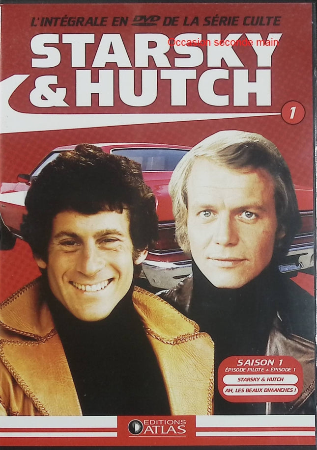 Starsky & Hutch Saison 1 – Épisode Pilote + Épisode 1 – DVD d’occasion – Série policière culte – DVD