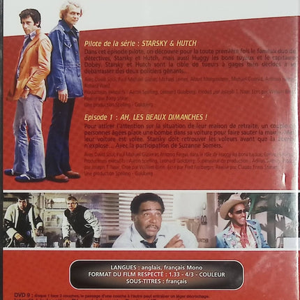 Starsky & Hutch Saison 1 – Épisode Pilote + Épisode 1 – DVD d’occasion – Série policière culte – DVD