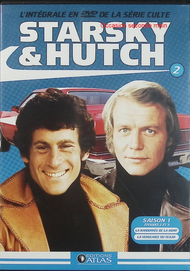 Starsky & Hutch Saison 1 – Épisodes 2 et 3 – DVD d’occasion – Série policière culte – DVD