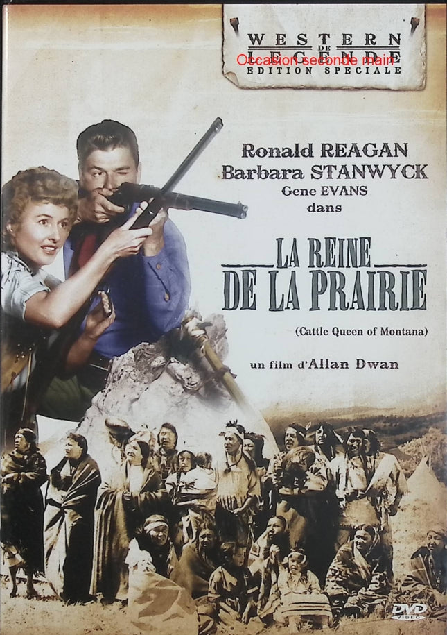 La Reine de la prairie – DVD Western classique avec Barbara Stanwyck et Ronald Reagan – Allan Dwan – DVD
