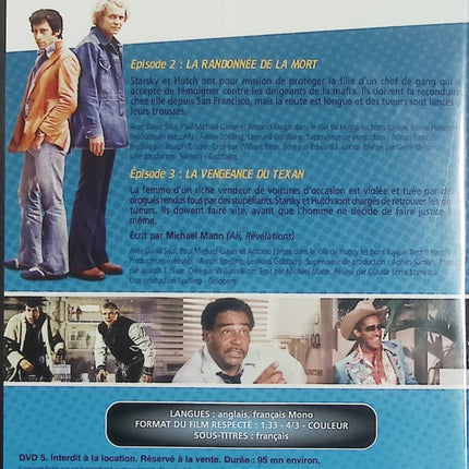 Starsky & Hutch Saison 1 – Épisodes 2 et 3 – DVD d’occasion – Série policière culte – DVD