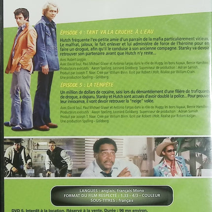 Starsky & Hutch Saison 1 – Épisodes 4 et 5 – DVD d’occasion – La Tempête + Tant va la cruche à l’eau – DVD