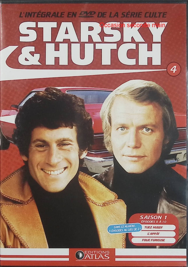 Starsky & Hutch Saison 1 – Épisodes 8 à 10 – DVD d’occasion – Tuez Huggy, L’Appât, Folie furieuse – DVD