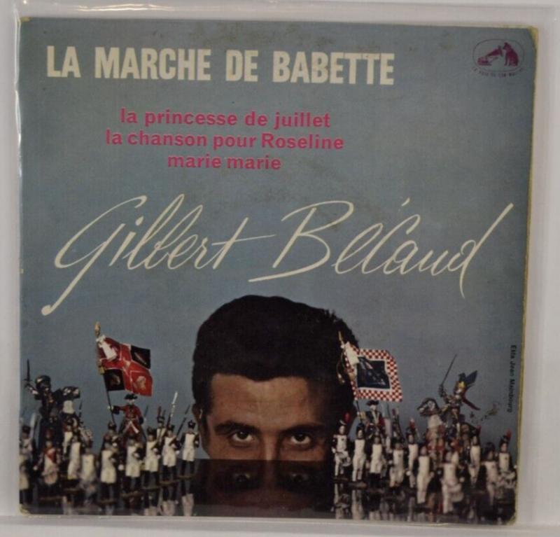 Babettes Marsch – Gilbert Becaud – 45 U/min Vinyl-Schallplatte