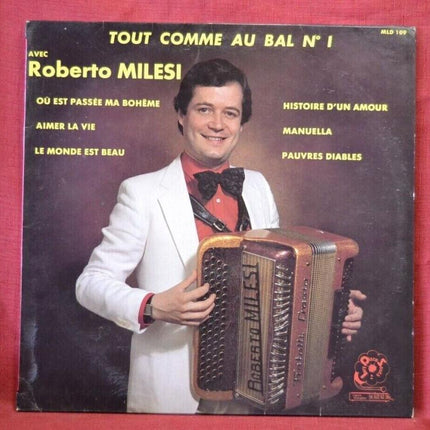 tout comme au bal n°1 roberto milesi - disque vinyle 33 tours