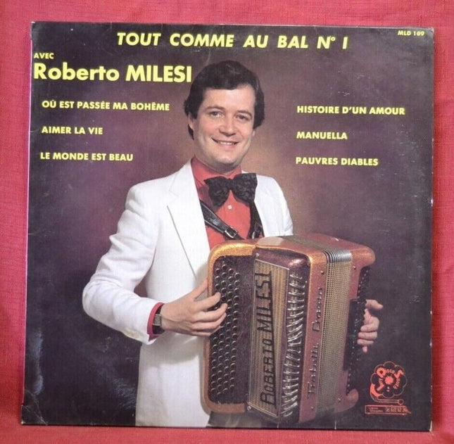 Genau wie beim Ball Nr. 1 Roberto Milesi - 33 U/min Vinyl-Schallplatte