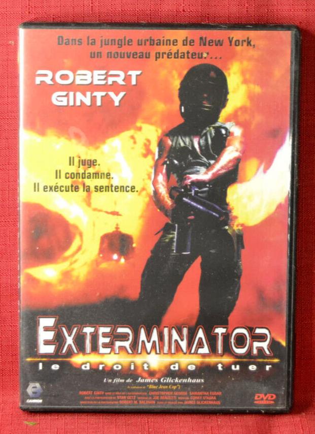 dvd Exterminator - le droit de tuer - Action