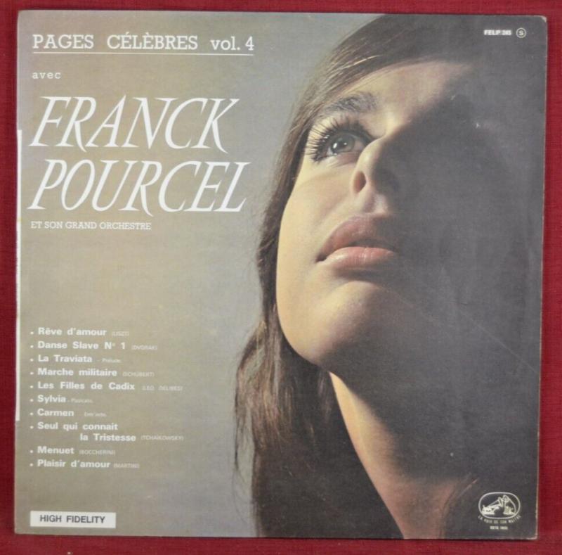 franck pourcel rêve d'amour - disque vinyle 33 tours