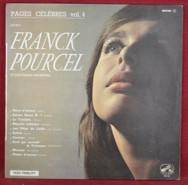 Franck Pourcel Dream of Love – 33 U/min Vinyl-Schallplatte