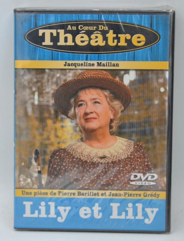 Lily et Lily - Jacqueline Maillan -Théâtre - DVD NEUF