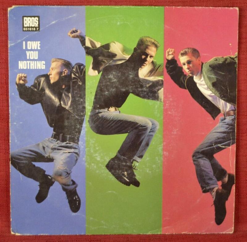 Ich schulde dir nichts – Bros – 45 U/min Vinyl-Schallplatte