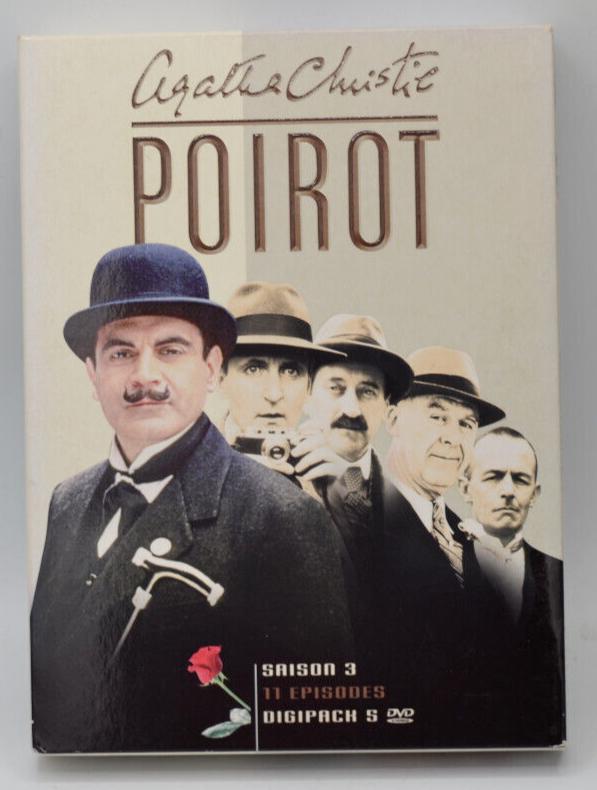 Agatha Christie - Poirot - Season 3 - 11 episodes - DVD
